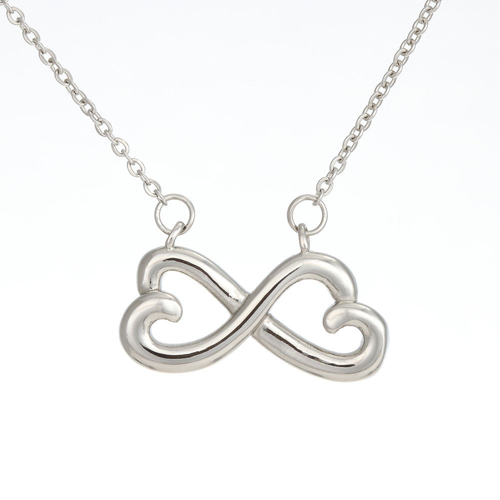 To My Granddaughter — Endless Love Necklace with Message Card from Grandma