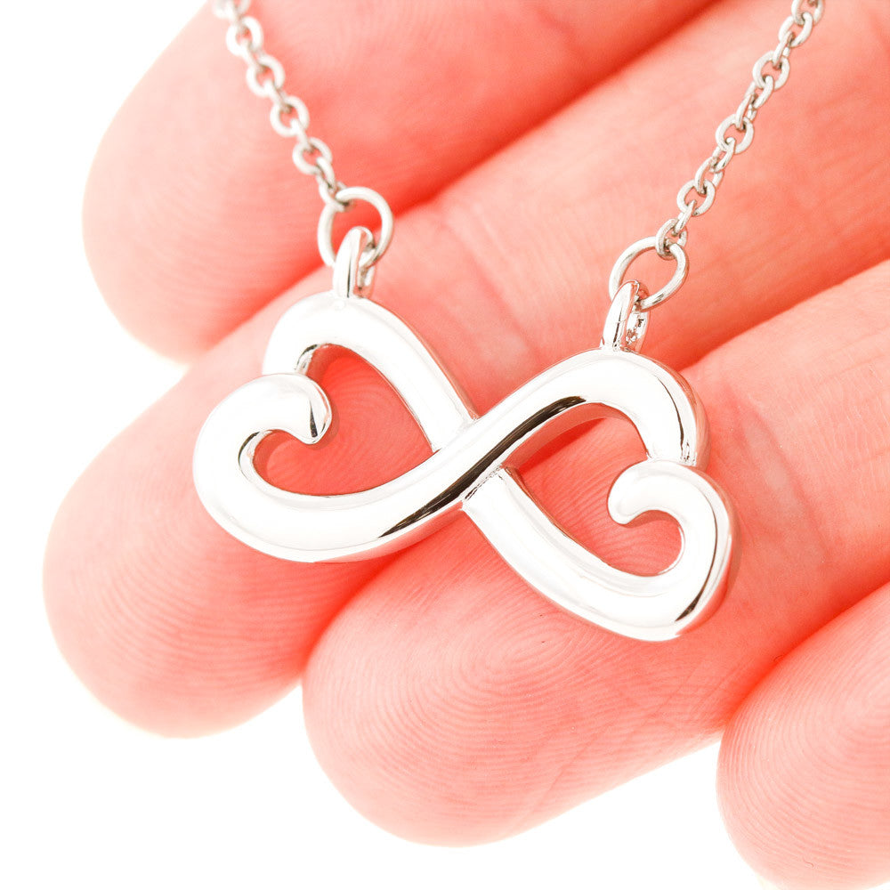 To My Granddaughter — Endless Love Necklace with Message Card from Grandma